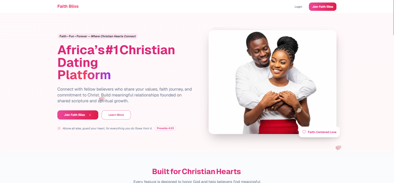 Faithbliss Dating App